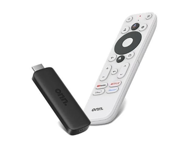 onn Google TV Full HD streaming stick with remote